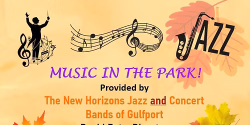 New Horizons Concert and Jazz Band at the Pavilion at Clymer Park!