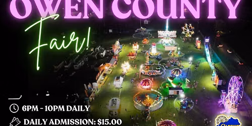 Owen County Fair Midway- Casey's Rides