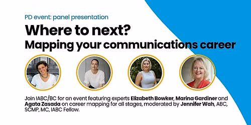 Where to next? Mapping your communications career
