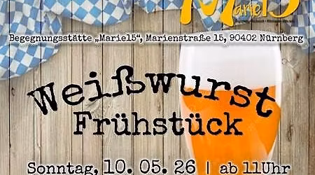 Wei\u00dfwurstfr\u00fchst\u00fcck mit Livemusik