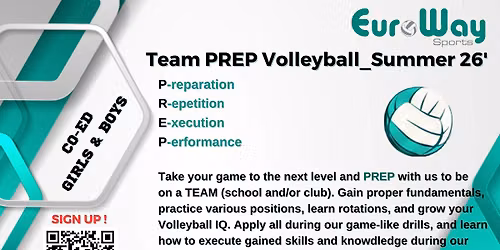 Team PREP Volleyball_Summer 26'