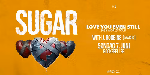 Sugar \u2013 Love You Even Still 2026 World Tour \/ with J. Robbins (Jawbox) \/\/ Rockefeller