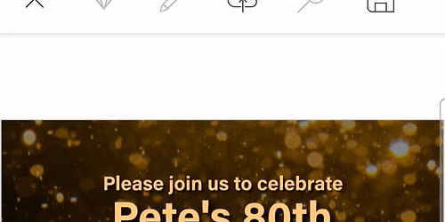Pete's 80th \ud83d\ude42
