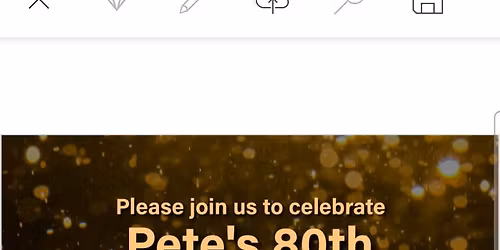 Pete's 80th \ud83d\ude42