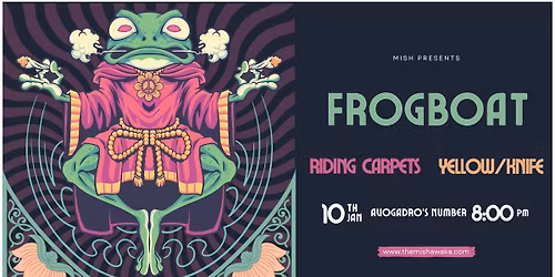 Frogboat, Riding Carpets, Yellow\/Knife: Presented by Mishawaka ***AT AVOGADRO'S NUMBER***