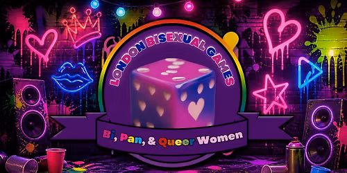 London Bisexual Women Games, Snacks & Wine Night: Neon After Dark
