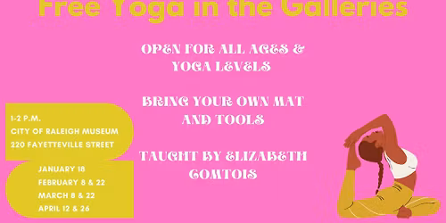 Free Yoga in the Galleries!