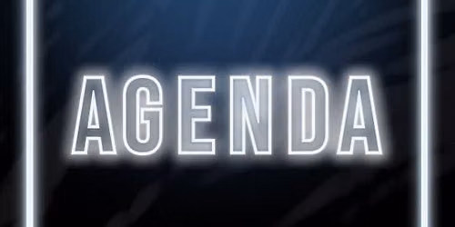 Agenda (All-Black Dress Code) Zante - Lineup TBA