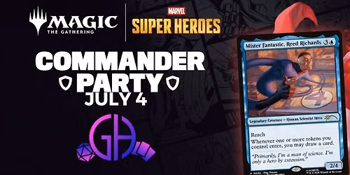 Marvel Superheroes Commander Party