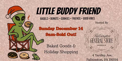 Little Buddy Friend Bakery Pop-Up