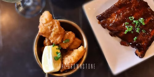 \ud83e\udd42 BUBBLES & BITES AT THE BROWNSTONE RESTAURANT (May 29)