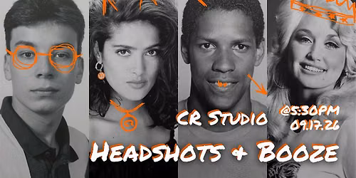 Headshots & Booze at The CR Studio