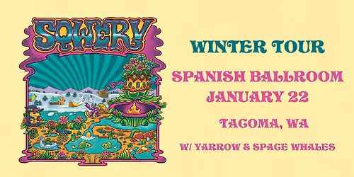 Sqwerv + Space Whales + Yarrow at Spanish Ballroom