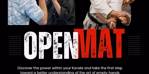 Open Mat with Christian Wedewardt & Les Bubka