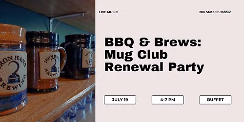 BBQ & Brews: Mug Club Renewal Party