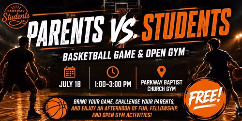 Parkway Students Parents Vs Students Basketball