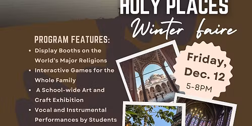 Sacred Spaces & Holy Places Faire - By Krishna Sharanam