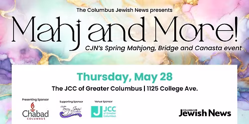 Columbus Jewish News Presents; Mahj and More!