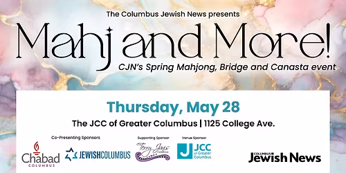 Columbus Jewish News Presents; Mahj and More!