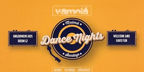 Vamol\u00e1 Dance Nights - Spring 2026 - Kizomba, Urban Kiz, Semba