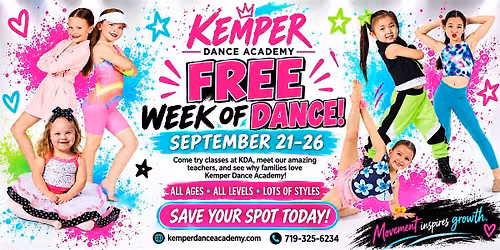 KDA Free Week of Dance: Try a Class & Find Your Style!