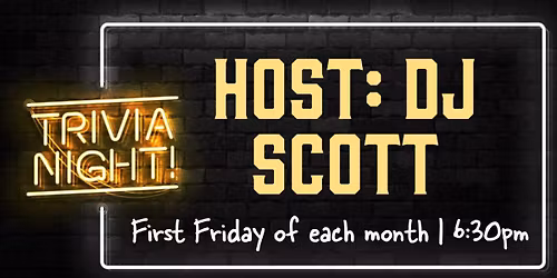 Trivia Night with DJ Scott