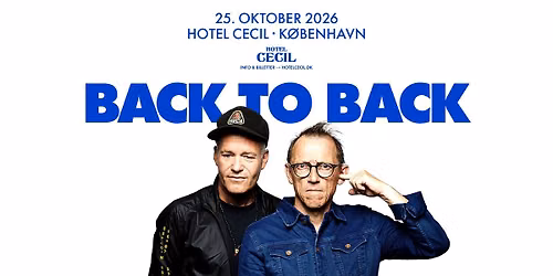 Back to Back | Hotel Cecil, K\u00f8benhavn