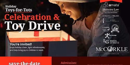 Holiday Toys for Tots Celebration & Toy Drive