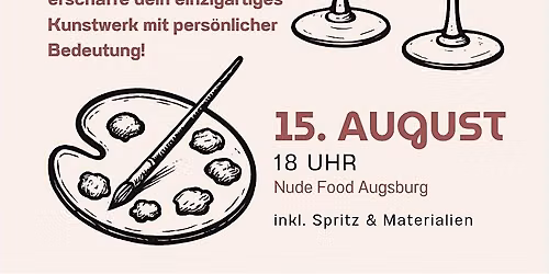Paint & Sip Event Augsburg Feiertag