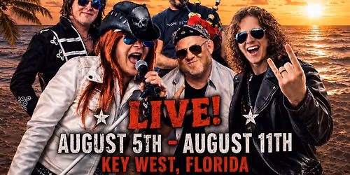 RockHouse LIVE at Sloppy Joe\u2019s, Key West, FL! 7 straight nights!
