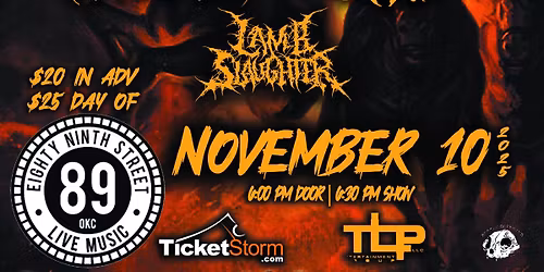 Conquerors of Armageddon Tour: KRISIUN - Oklahoma City