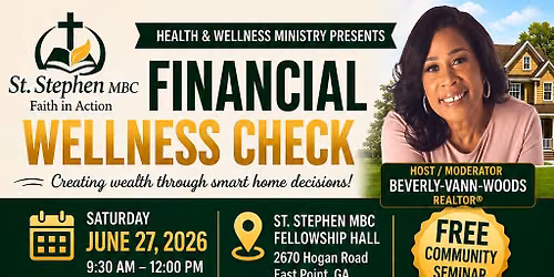 Free Community Seminar - Financial Wellness Check