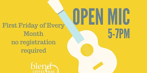 Open Mic at Blend