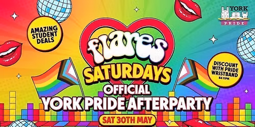 Official York Pride - Afterparty \ud83c\udf08\ud83c\udf89