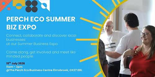 Perch Eco Summer Biz Expo \u2600\ufe0f