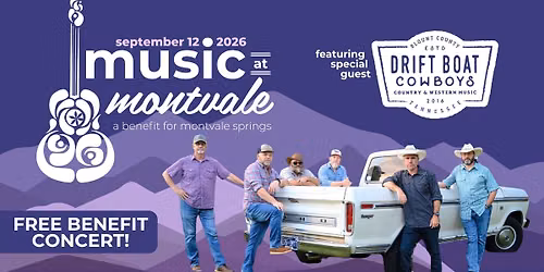 Music at Montvale With The Drift Boat Cowboys