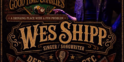Wes Shipp Debuts at GTC Saturday May 30!