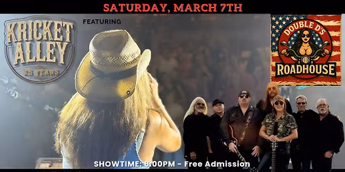 Kricket Alley @ Double D's Roadhouse