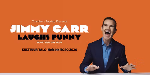Jimmy Carr : Laughs Funny - Helsinki 10.10.2026