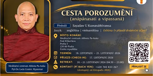 Medita\u010dn\u00ed retreat v Praze \u2013 Cesta porozum\u011bn