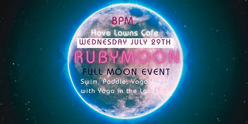 July Full Moon Swim, Paddle, Dance and Yoga