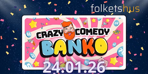 Crazy Comedy Banko | F\u00c5 BILLETTER
