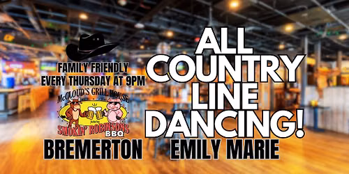Kick Up Your Heels with Line Dancing Every Thursday!