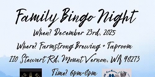 Family Bingo Night!