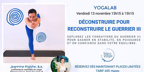 D\u00e9construire pour reconstruire le Guerrier III