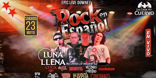 Noche de Covers. Rock En Espa\u00f1ol En Vivo En Downey