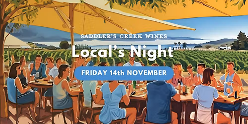 Locals\u2019 Night @ Saddler\u2019s \u2013 Wine, Food & Music