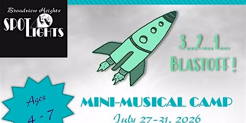 Spotlights' Mini-Musical Camp 2026