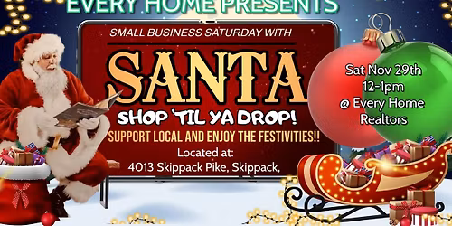 Santa Visits @ EveryHome Realtors in Skippack!!