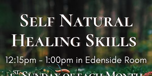 Self Natural Healing Skills
